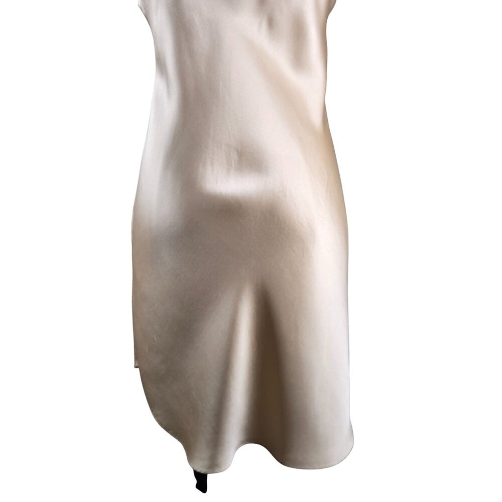 Natori M Pure Silk Slip Dress Teddy Chemise Nightgown Bias Cut EUC - Picture 4 of 11